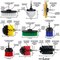 Drill Brush Power Scrubber By Useful Products 5 in W 8 in L Brush, Variety YEO-G5-W4C-R2M-KJS-B2L-QC-DB - alternate 6